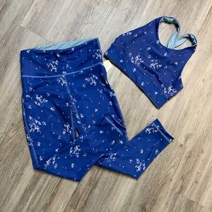 Max Studio Performance reversible sports bra and leggings